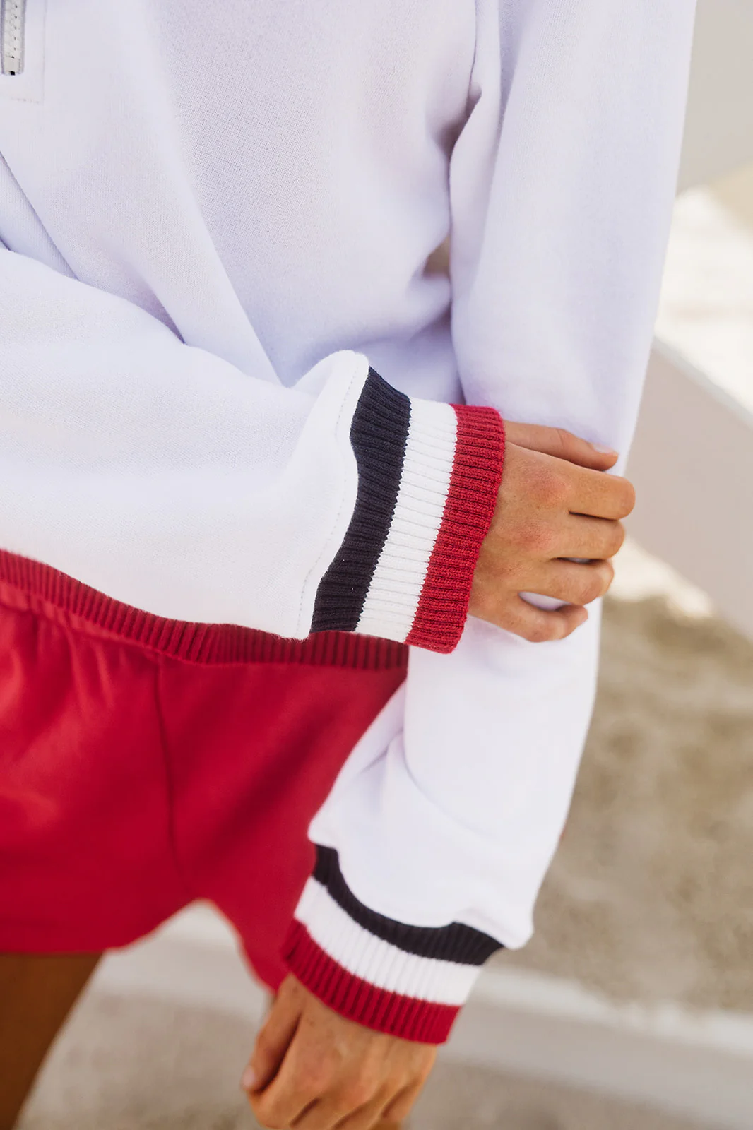 Banded Quarter Zip - Image 6