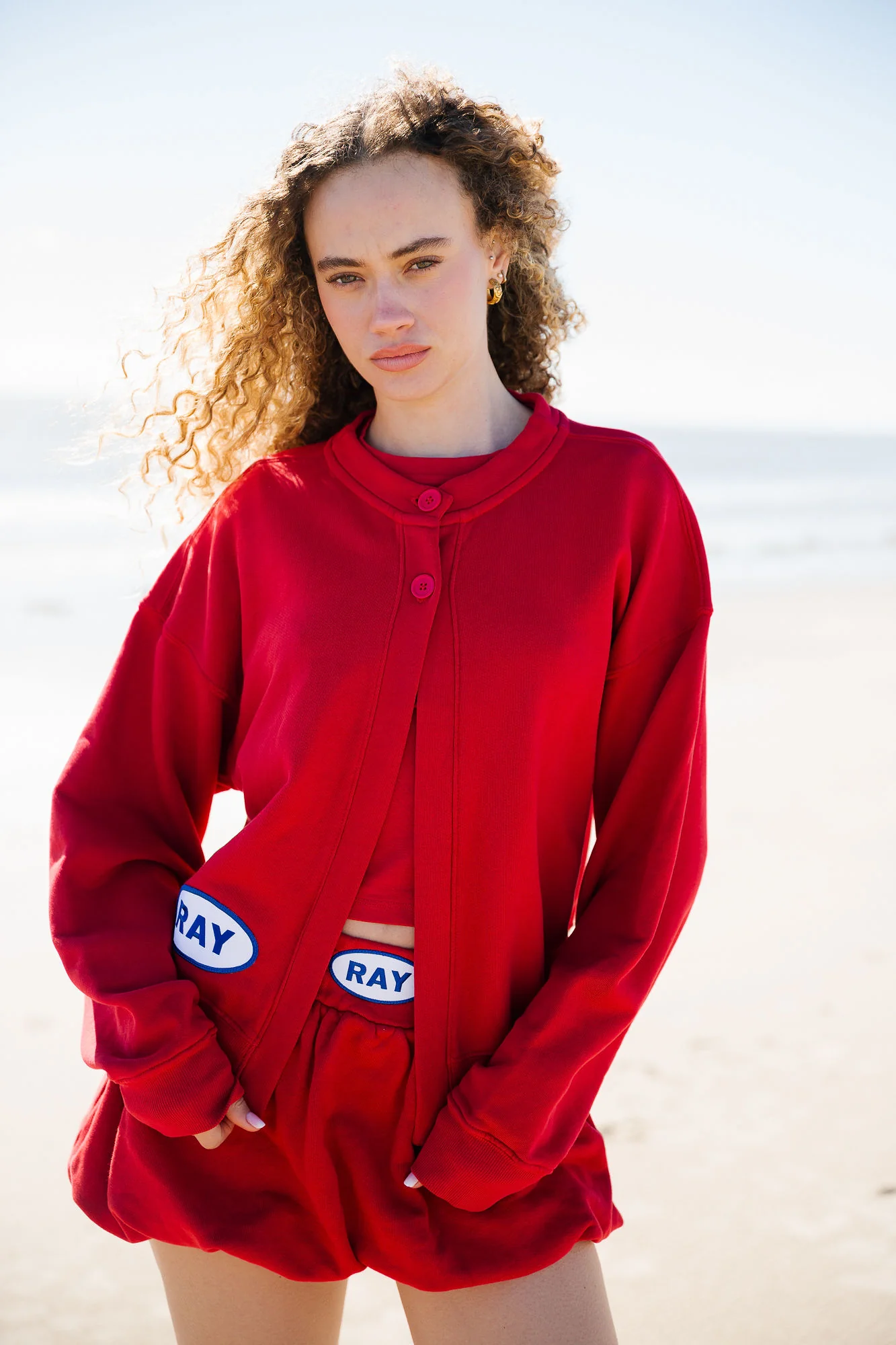 Cardigan Sweatshirt