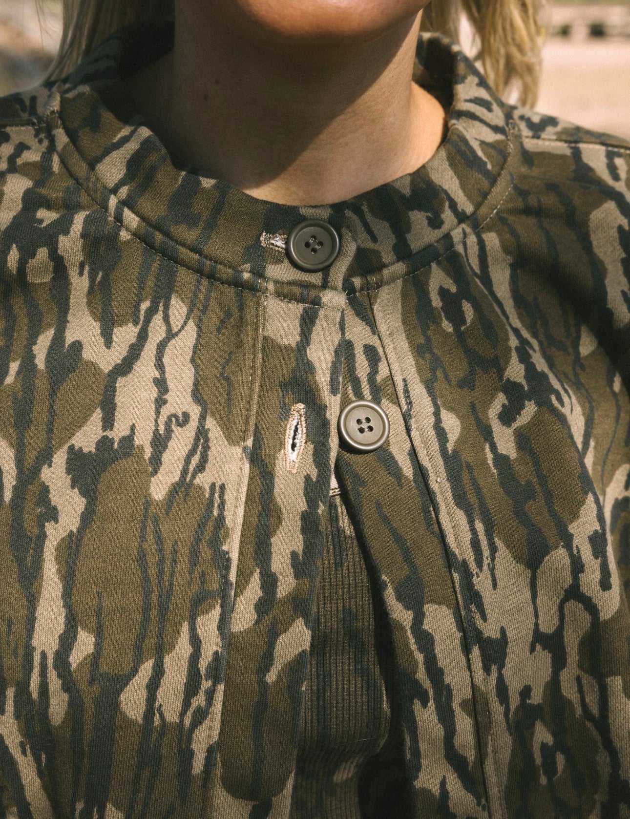 Cardigan Sweatshirt - Mossy Oak® Bottomland® - Image 4