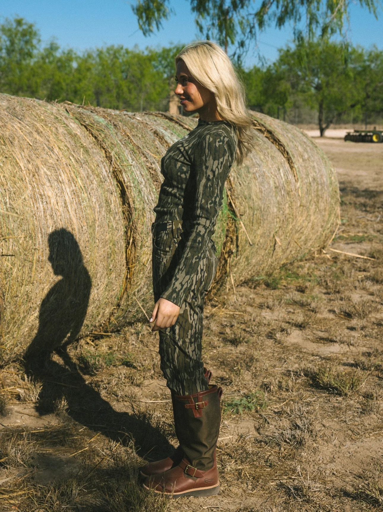 Long Sleeve Fitted Tee - Mossy Oak® Bottomland® - Image 3