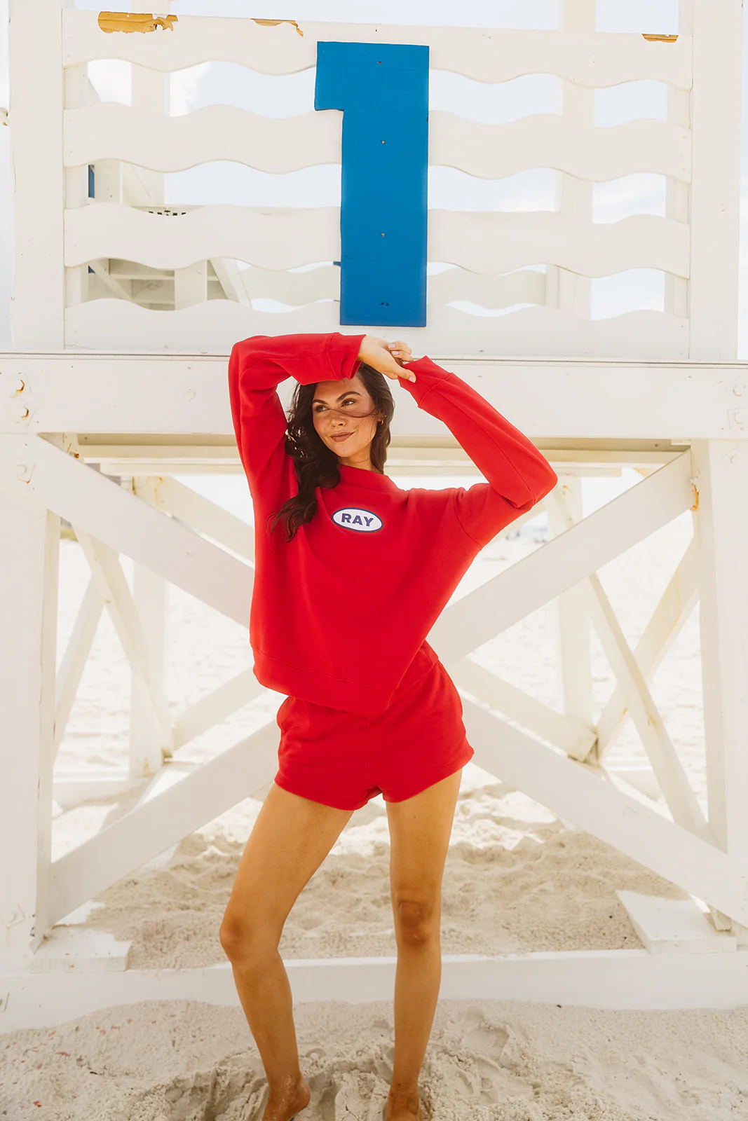 Mock Neck Sweatshirt - Image 3