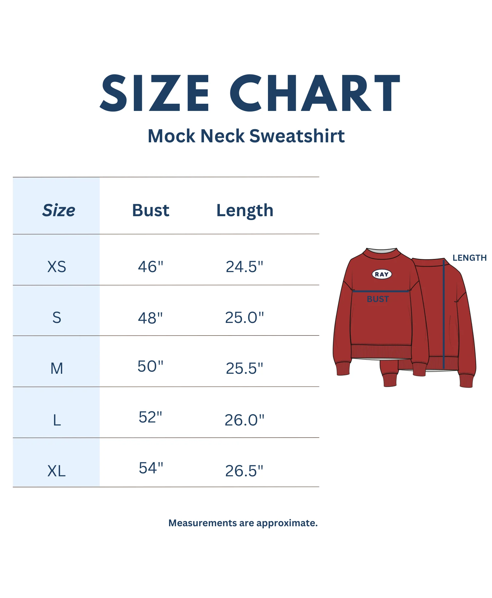 Mock Neck Sweatshirt - Image 7