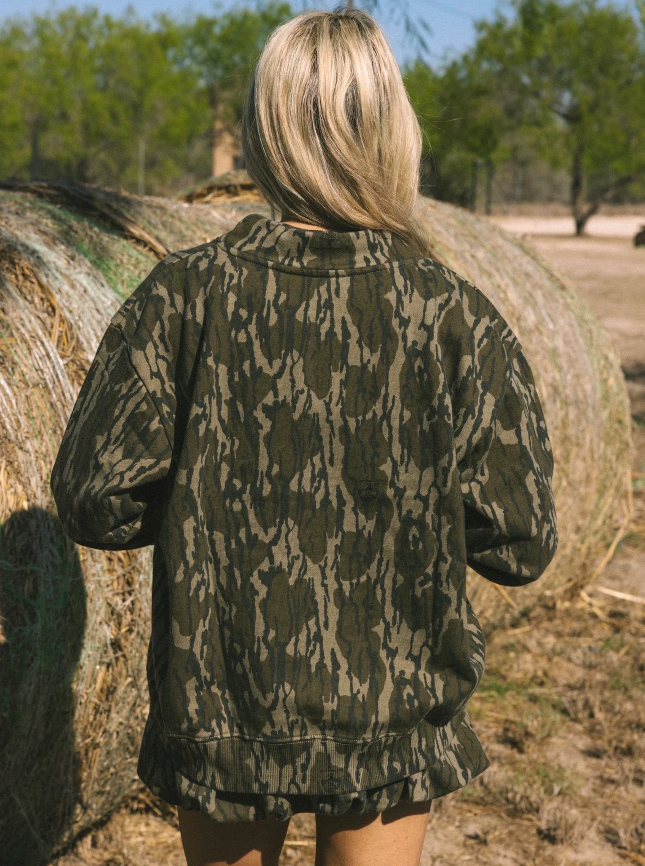 Mock Neck Sweatshirt - Mossy Oak® Bottomland® - Image 4