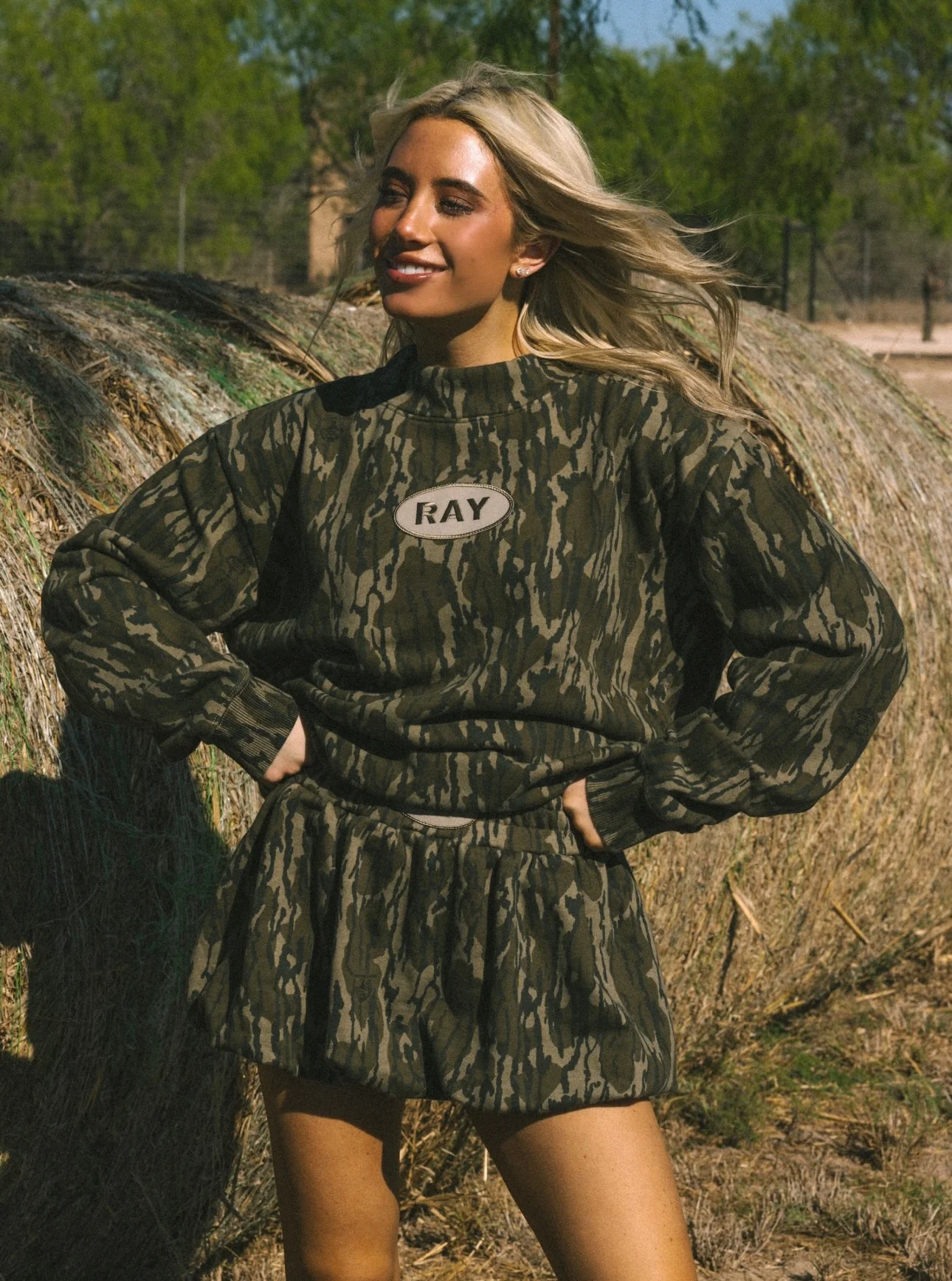 Mock Neck Sweatshirt - Mossy Oak® Bottomland® - Image 5