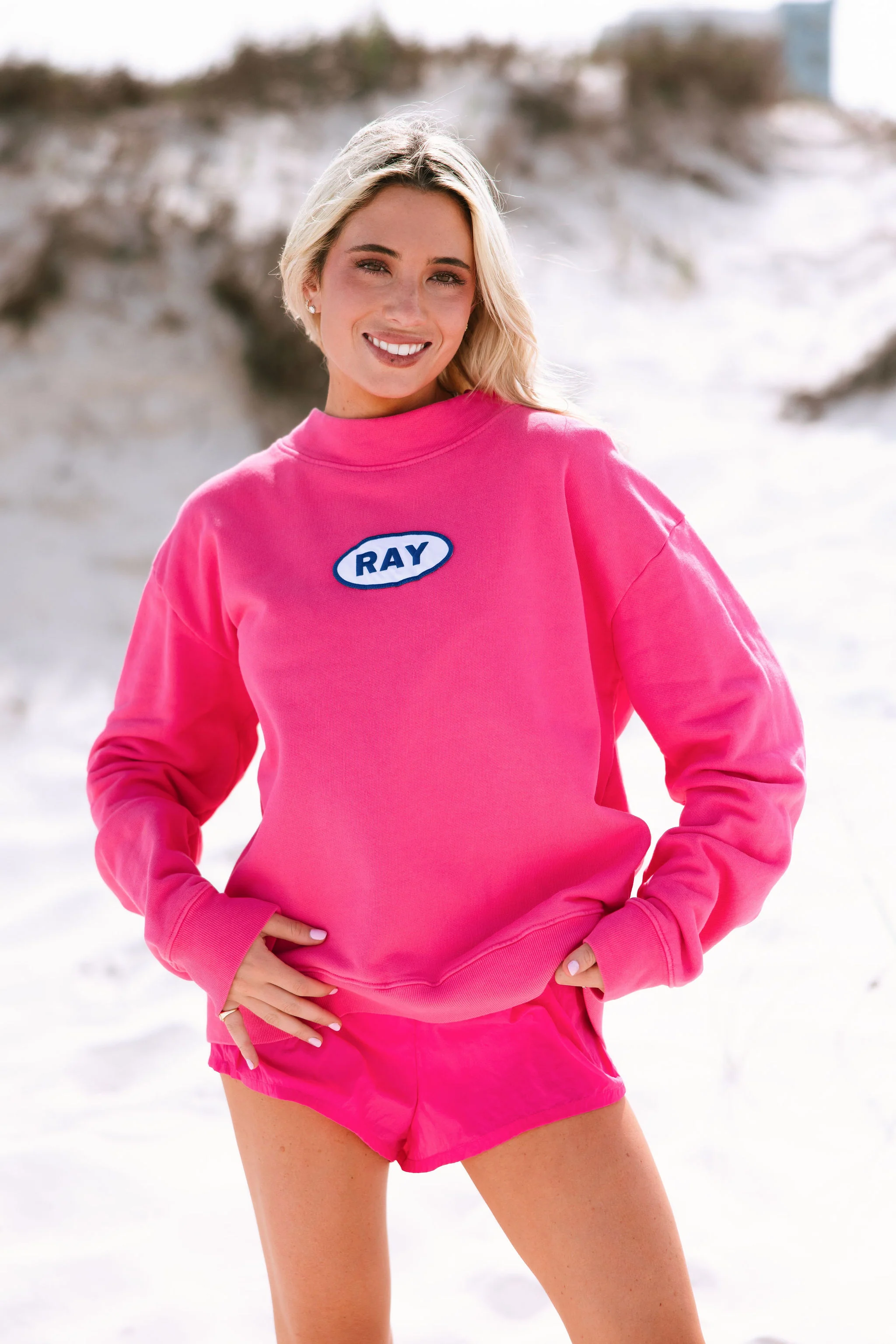 Mock Neck Sweatshirt - Image 3