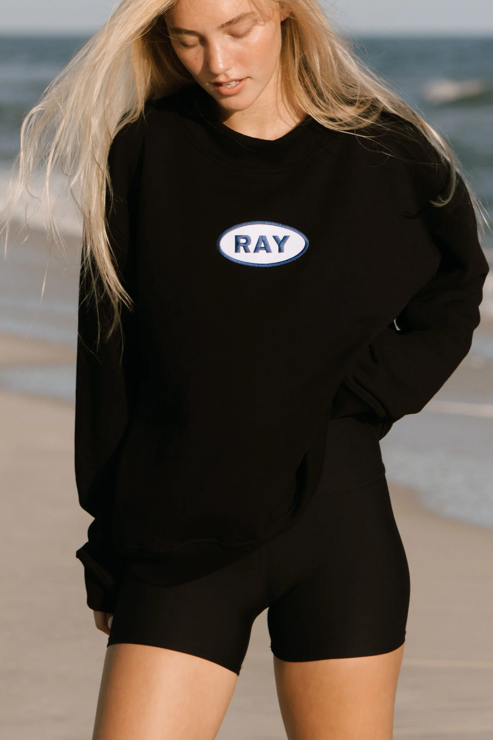 Mock Neck Sweatshirt - Image 3