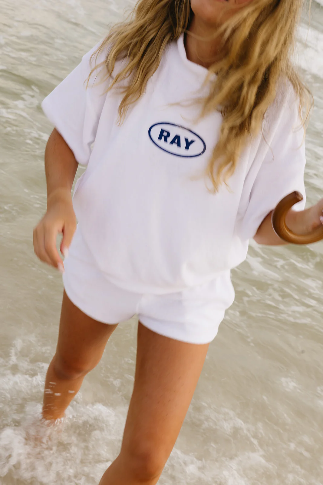 Short Sleeve Towel Terry Sweatshirt - Image 7