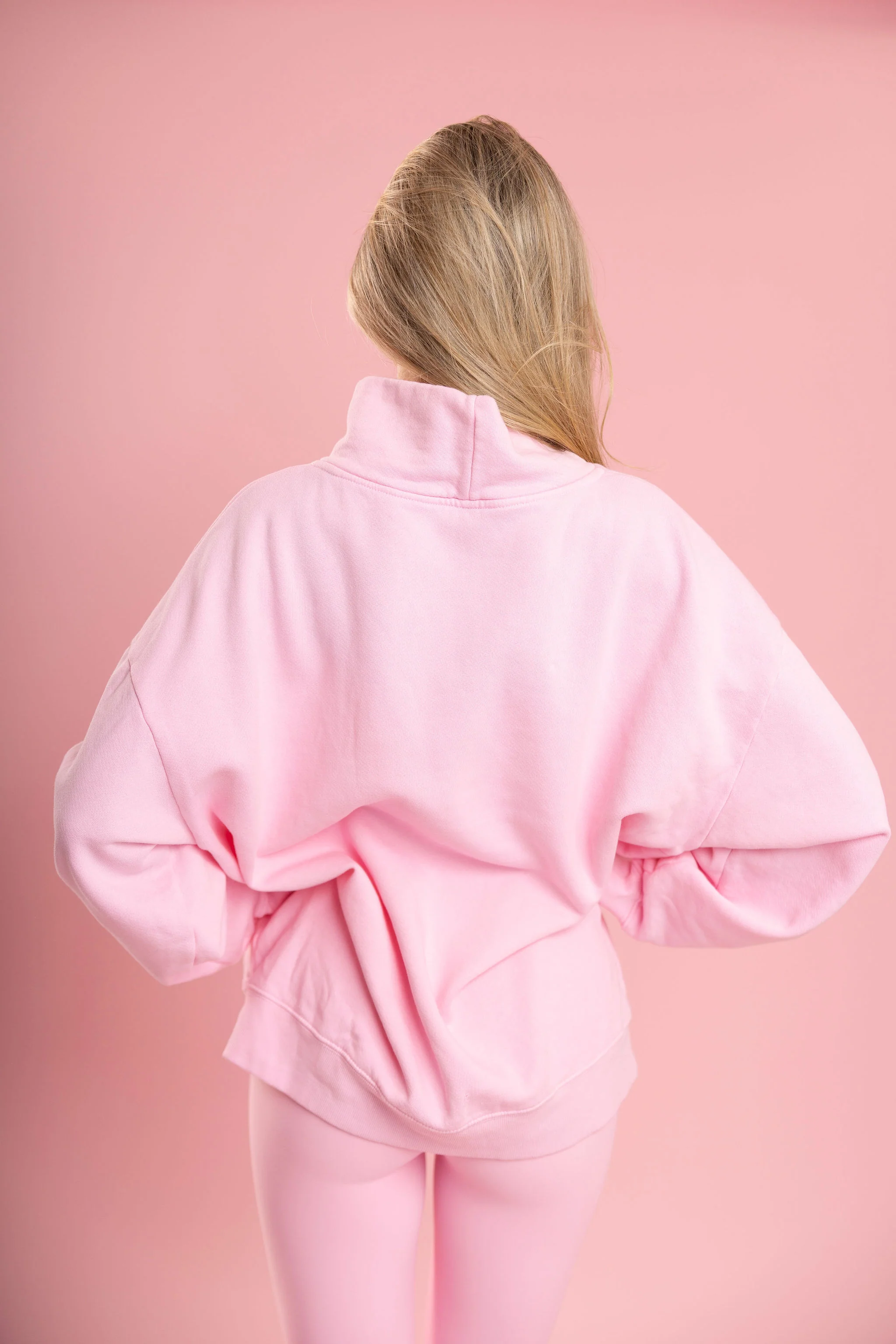 Sport Mock Neck Sweatshirt - Image 4