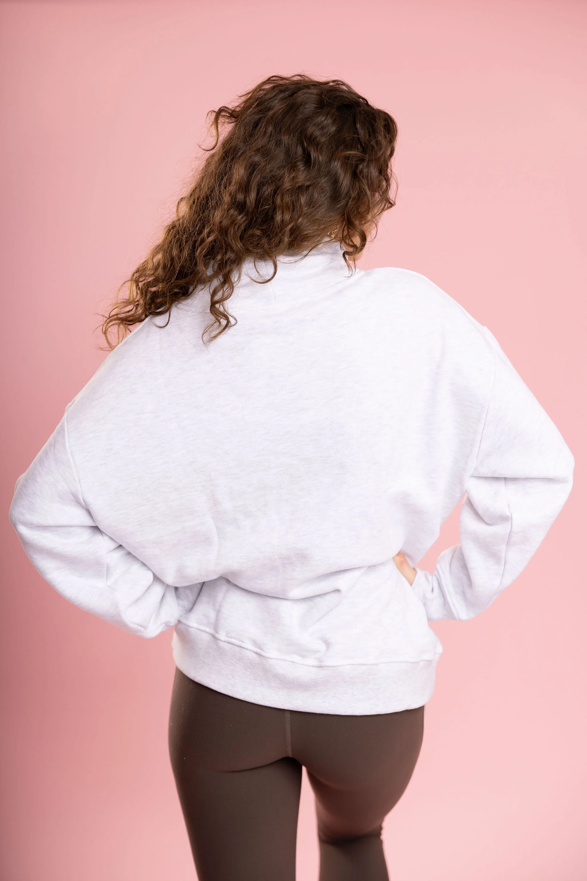 Sport Mock Neck Sweatshirt - Image 6